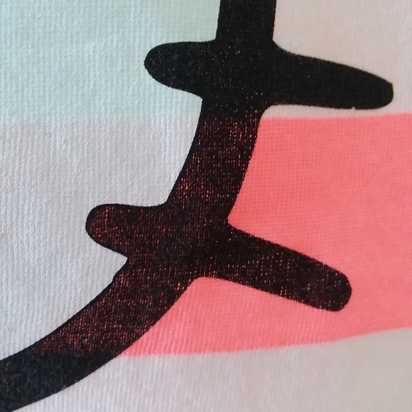 Hello Kitty Pink Striped Shirt Sanrio Junior Small - Picture 4 of 6